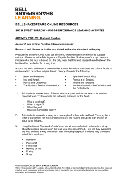 Post-performance activities