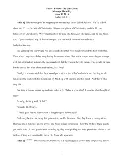 Humility pdf - Barberton First Church of Christ