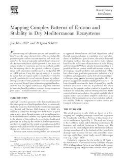 Mapping Complex Patterns of Erosion and Stability in Dry