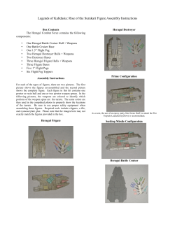 Heragul Figure Instructions