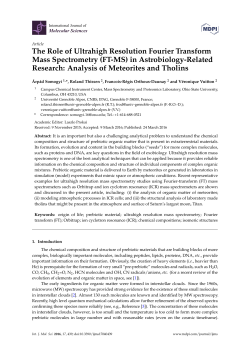 The Role of Ultrahigh Resolution Fourier Transform Mass