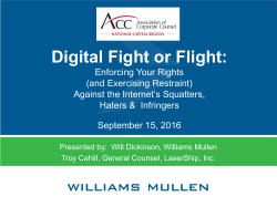 Digital Fight or Flight: - Association of Corporate Counsel