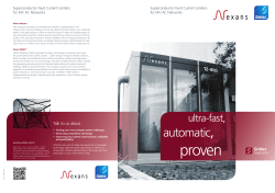 Fault Current Limiters