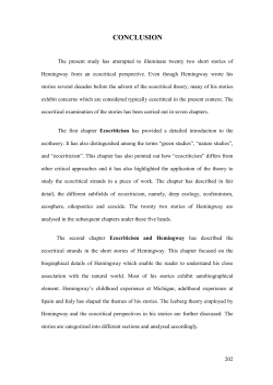 conclusion - Shodhganga