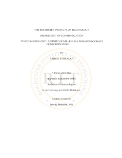 the rochester institute of technology department of communication