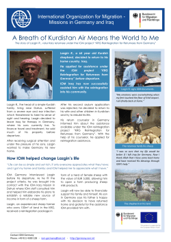 A Breath of Kurdistan Air Means the World to Me