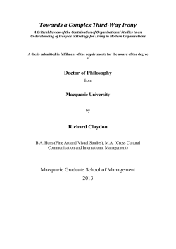 - Macquarie University ResearchOnline