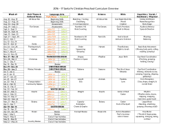 Course Catalog - Santa Fe Christian Schools