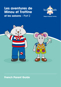 Les aventures de Minou et Trottine