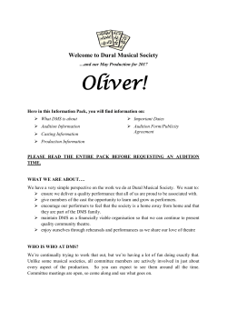 Oliver! - Dural Musical Society