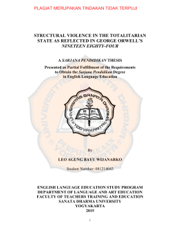 structural violence in the totalitarian state as