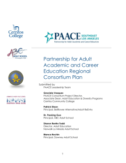 PAACE Plan - CMS - Cerritos College