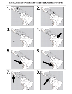 Latin America Physical and Political Features