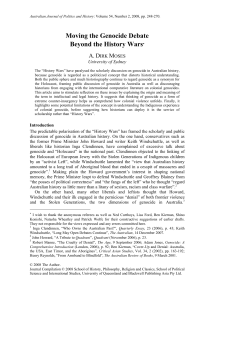 Australian Journal of Politics and History