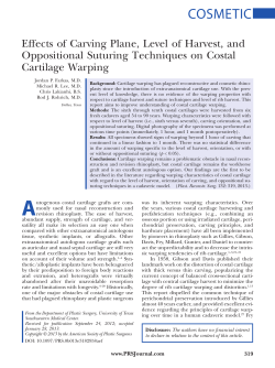 Effects of Carving Plane, Level of Harvest, and Oppositional