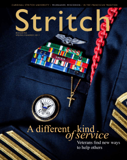 Spring/Summer 2011 - Cardinal Stritch University