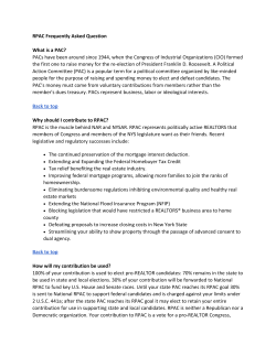 RPAC FAQ`s - NYSAR.com