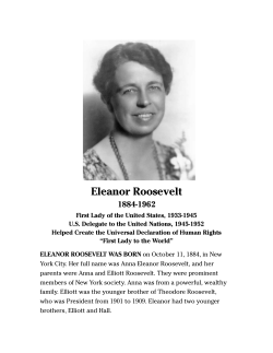 Eleanor Roosevelt