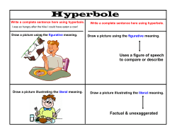 Hyperbole - Plain Local Schools