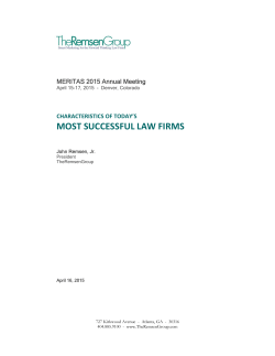 most successful law firms