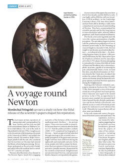 A voyage round Newton