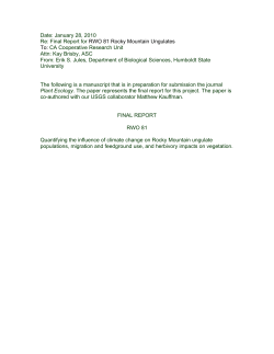 Final Report - Humboldt State University