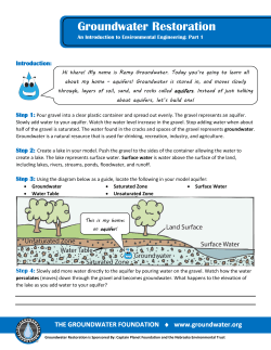 Groundwater Restoration - Groundwater Foundation