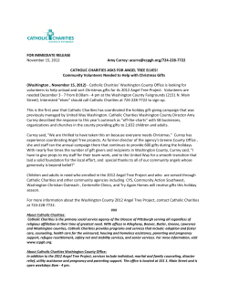 FOR IMMEDIATE RELEASE November 15, 2012 Amy Currey