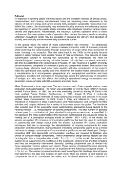 Editorial In response to growing global warming issues