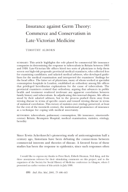 Insurance against Germ Theory