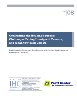 Confronting the Housing Squeeze - New York Immigration Coalition