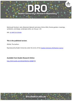 This is the published version. Available from Deakin