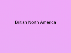 SSUSH2 British North America