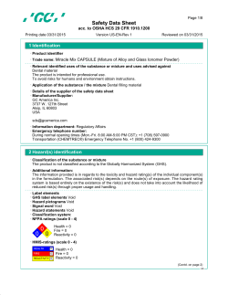 Miracle Mix CAPSULE (Mixture of Alloy and Glass