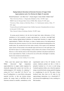 Doping-Induced Alterations in Electronic Structure of Copper Oxide