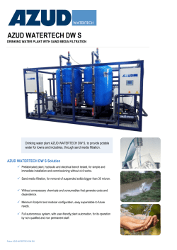 azud watertech dw s