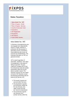 iXPOS - Sales Taxation
