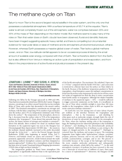 Lunine and Atreya, 2008