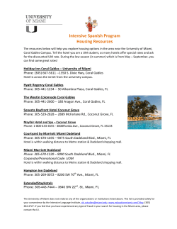 Intensive Spanish Program Housing Resources