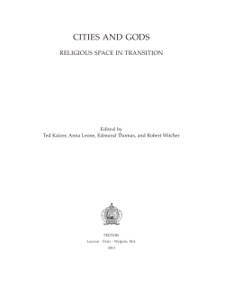 cities and gods