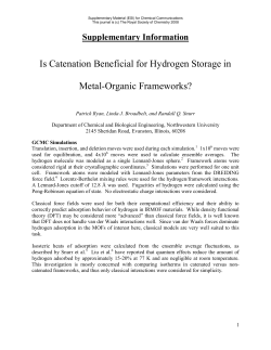 Is Catenation Beneficial for Hydrogen Storage in Metal
