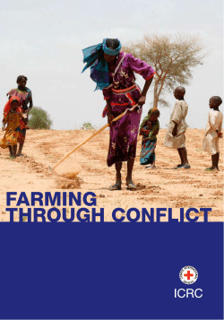 Farming through conflict