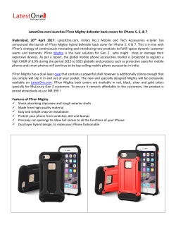 LatestOne.com launches PTron Mighty defender back covers for