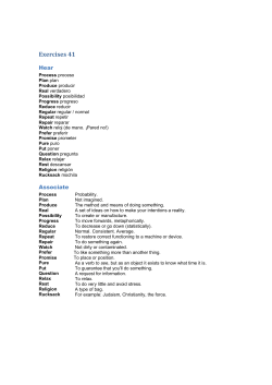Exercises 41