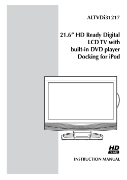 21.6&rdquo; HD Ready Digital LCD TV with built