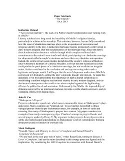 Paper Abstracts - Shakespeare Association of America