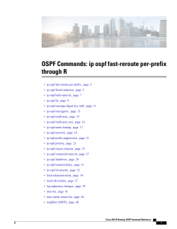 ip ospf fast-reroute per-prefix through R
