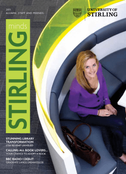 Stirling Minds 2011 - University of Stirling