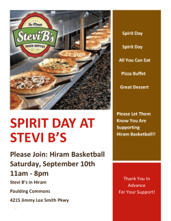 spirit day at stevi b`s