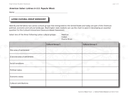 American Sabor: Latinos in US Popular Music